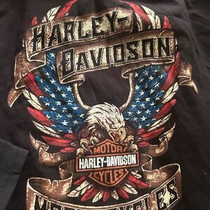 4 Harley tee shirts in XXL n one XXL sweat shirt gd condition